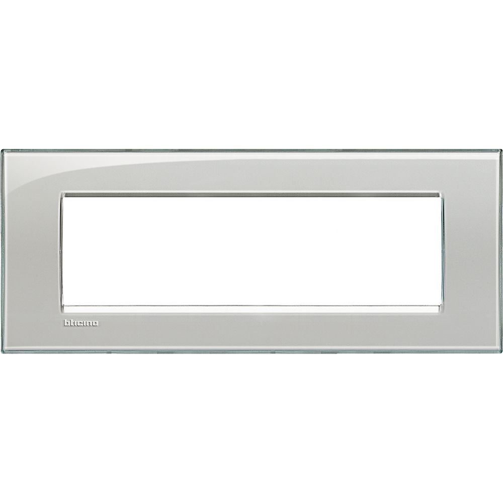 Placca Quadra Livinglight 7 Moduli BTICINO LNA4807KG