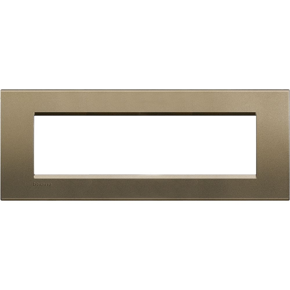 Placca Quadra Livinglight 7 Moduli BTICINO LNA4807SQ