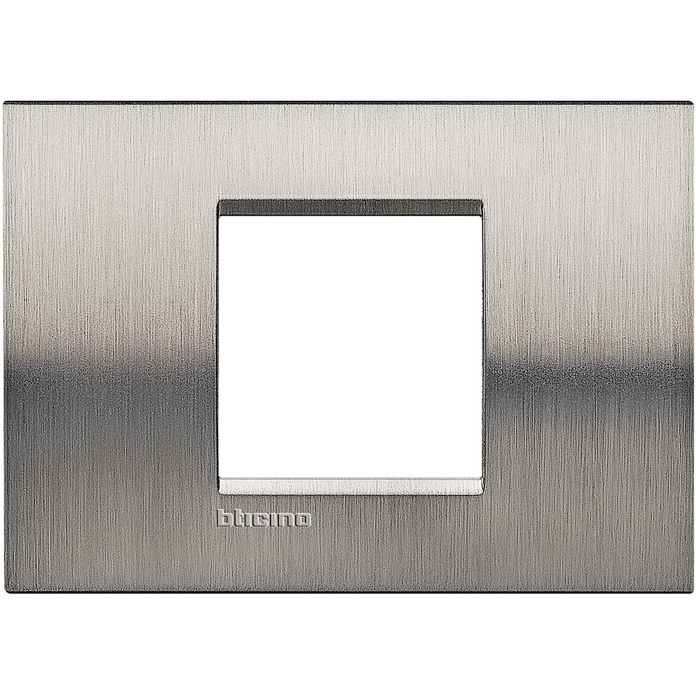 Placca Quadra Livinglight 2 Moduli Centrati BTICINO LNA4819ACS