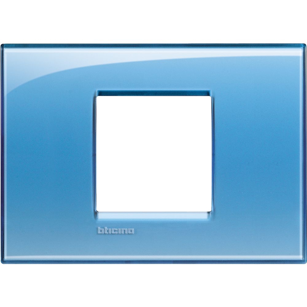 Placca Quadra Livinglight 2 Moduli Centrati BTICINO LNA4819AD