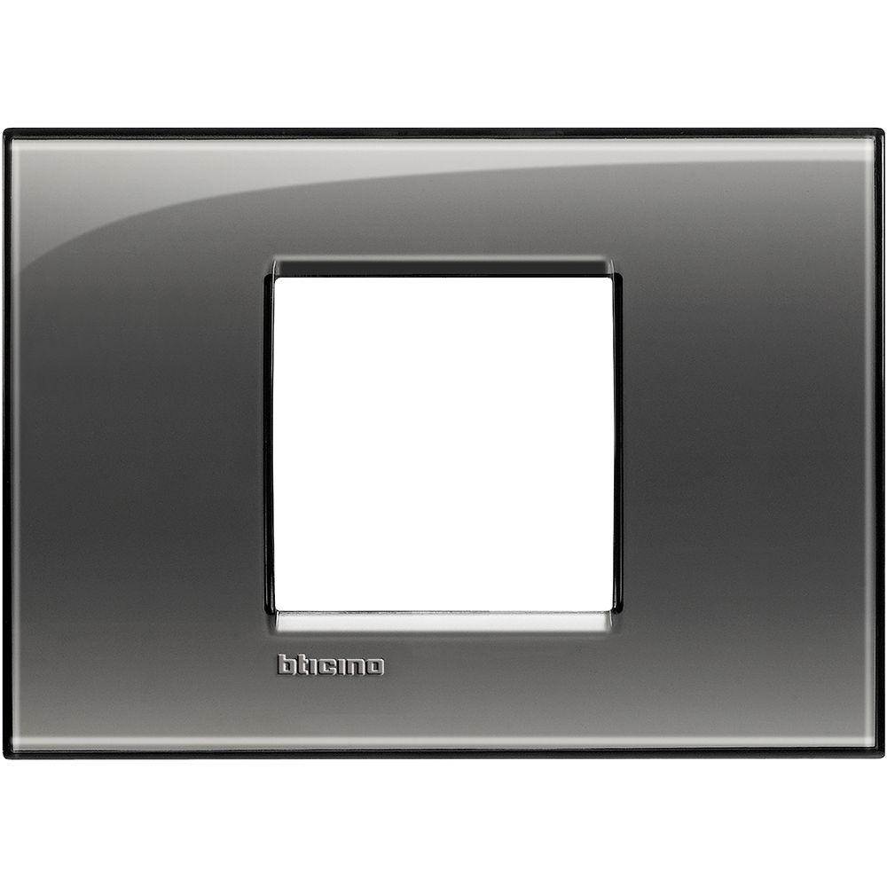 Placca Quadra Livinglight 2 Moduli Centrati BTICINO LNA4819KF