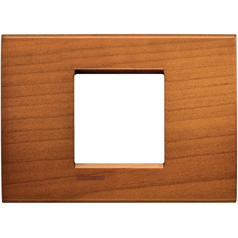 Placca Quadra Livinglight 2 Moduli Centrati BTICINO LNA4819LCA
