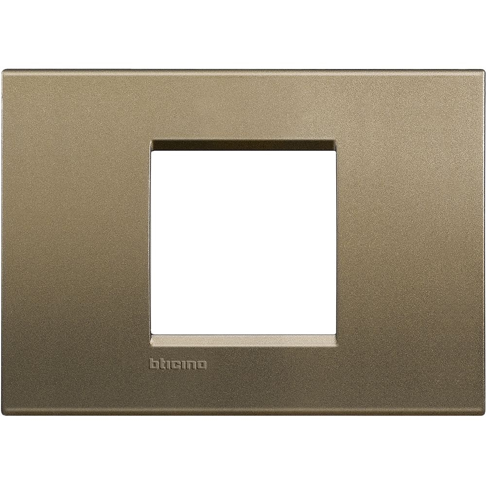 Placca Quadra Livinglight 2 Moduli Centrati BTICINO LNA4819SQ
