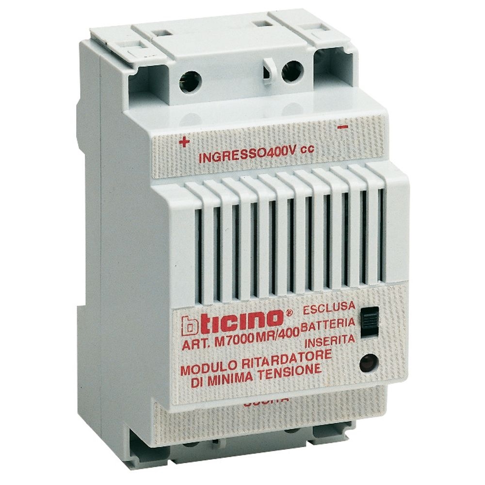 Modulo Ritardatore Per Sganciatori Art. M4Mev, M5Mev BTICINO M7000MR/230