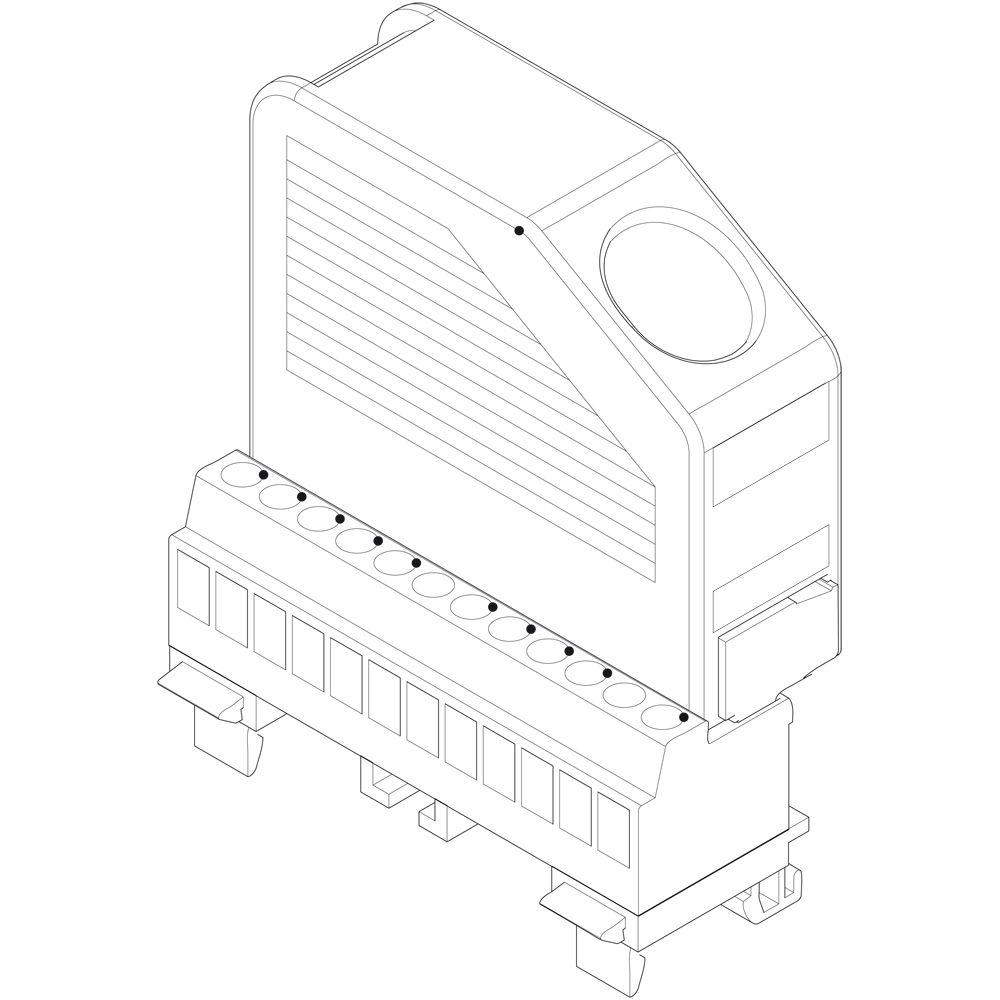 Set Di Connettori 24-Pin Per Ausiliari Elettrici BTICINO M7B20