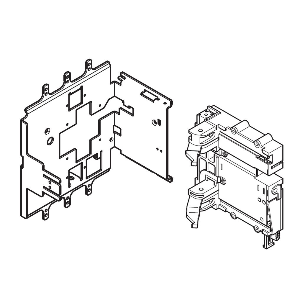 Kit Di Trasformazione Basi Rimovibili/Estraibili M4 630 BTICINO M7B22