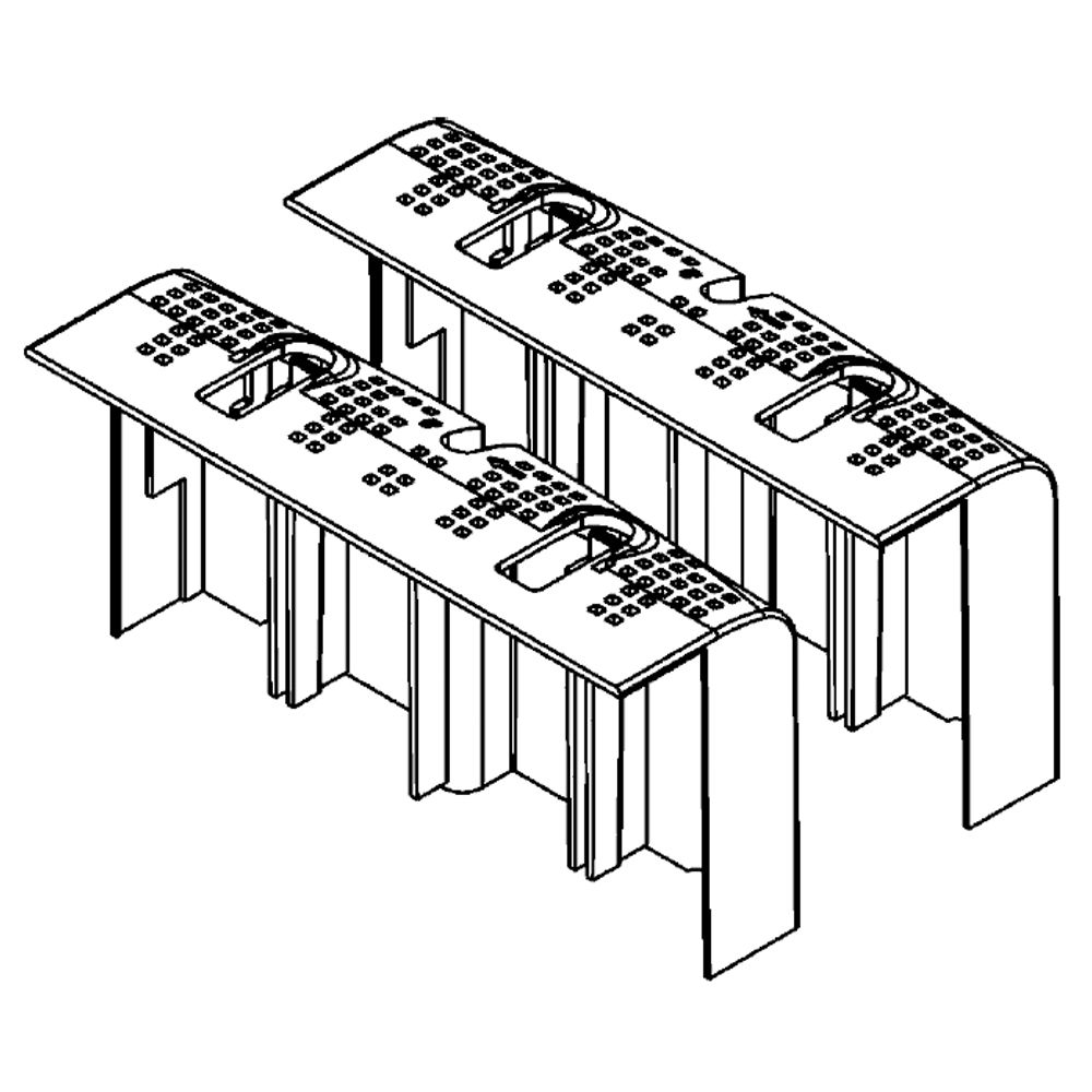 Calotte Coprimorsetto Ribassata Per M2 250 BTICINO M7C10