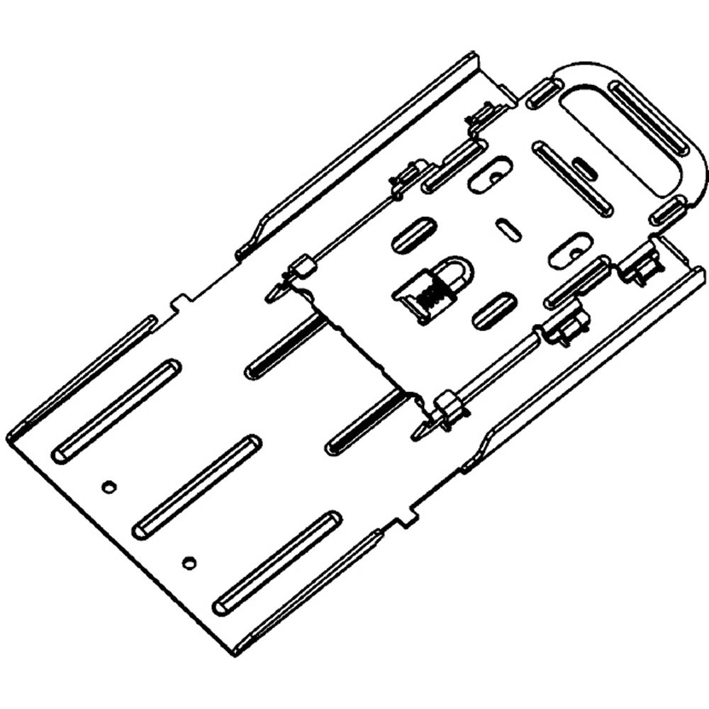 Piastra Per Guida Din35 Per M2 250 BTICINO M7X16