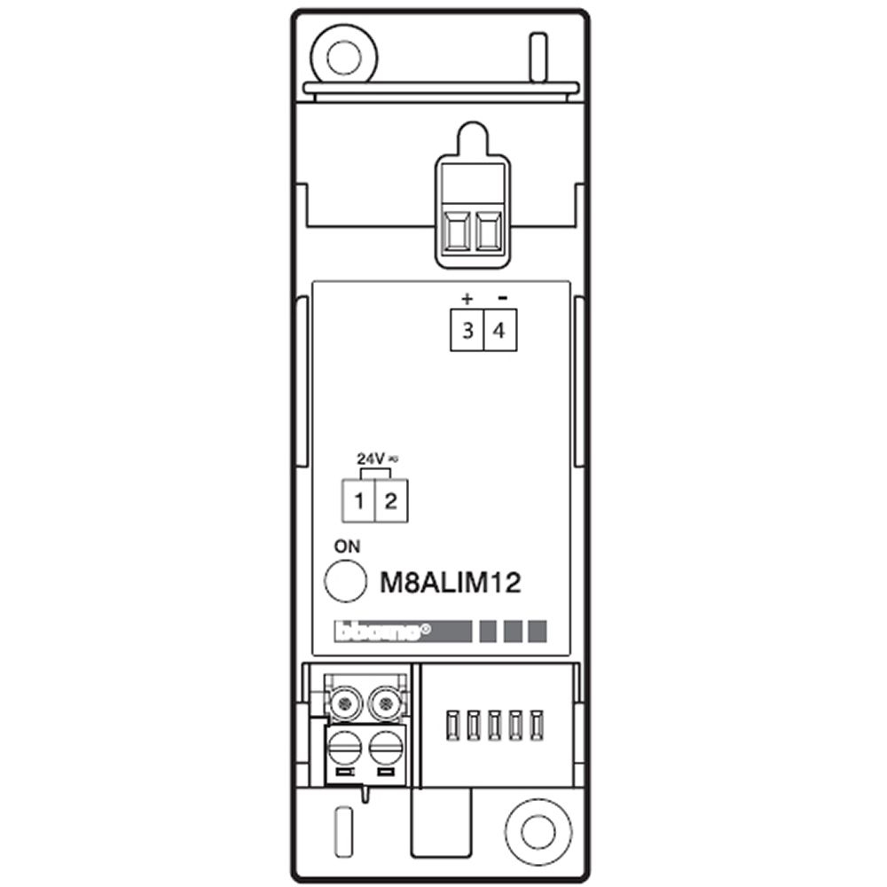 Alimentatore Esterno Alimentazione 12Vdc BTICINO M8ALIM12