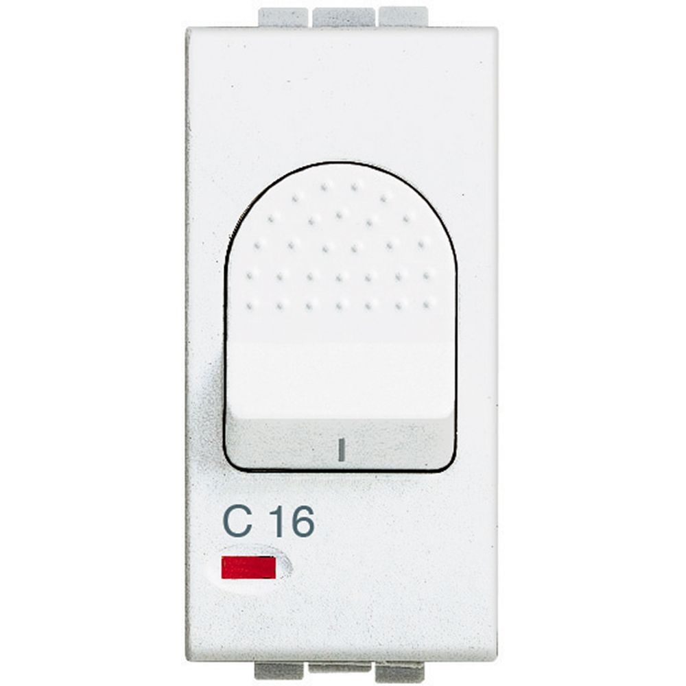 Interruttore Magnetotermico 1P+N 16A 230Vac Icn= 1500A BTICINO N4301/16