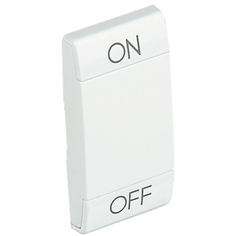 Copritasto Livinglight 2 Funzioni Con Serigrafia On Off BTICINO N4911AGN