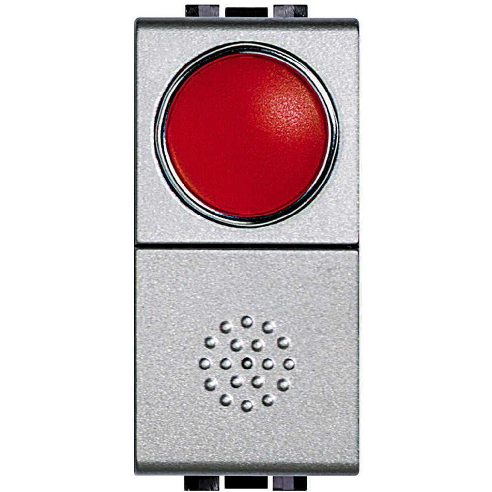 Pulsante Con Portalampada Rosso BTICINO NT4038R