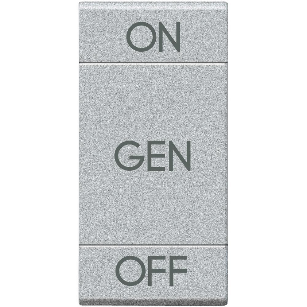 Copritasto Livinglight 2 Funzioni Con Serigrafia On Off Gen BTICINO NT4911AFN