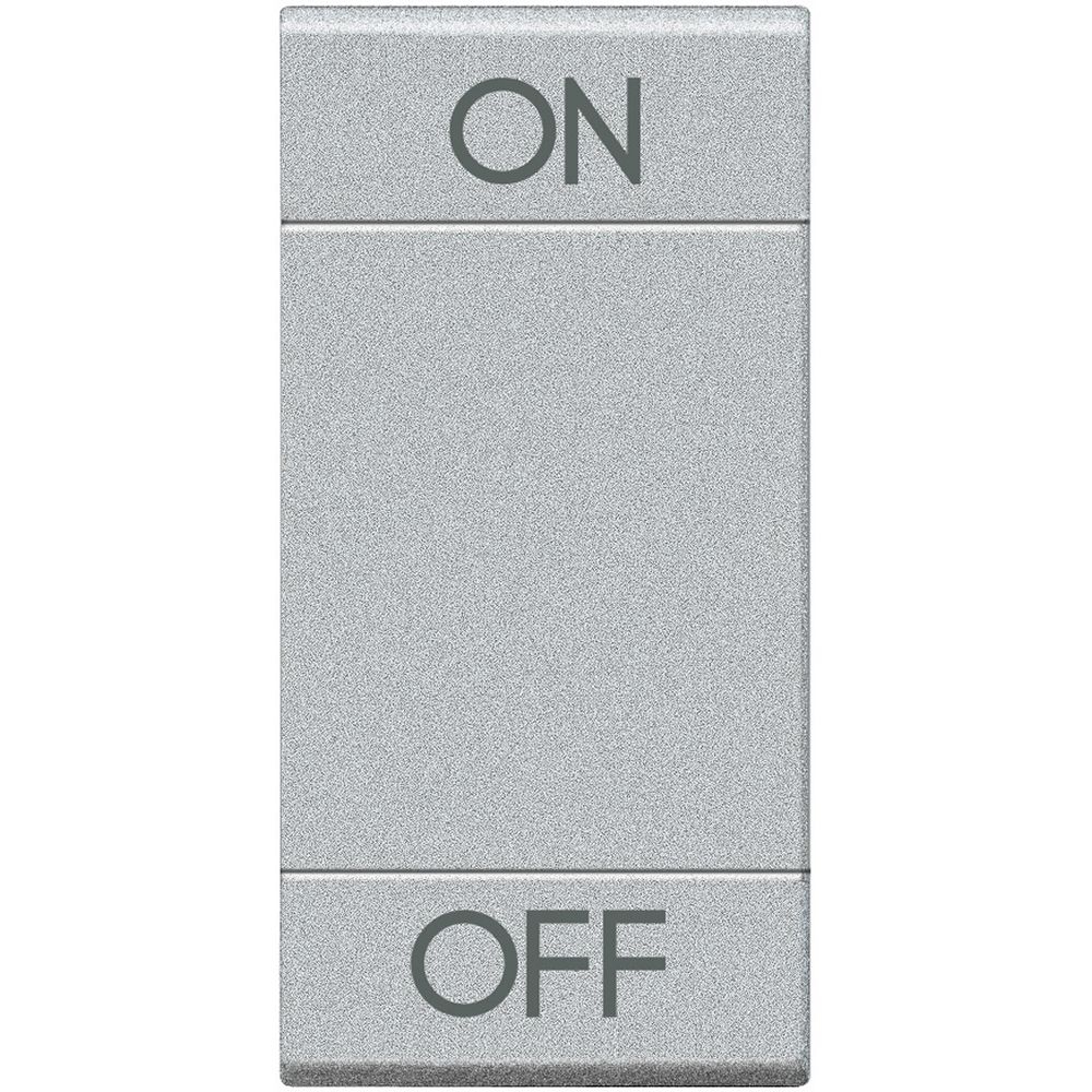 Copritasto Livinglight 2 Funzioni Con Serigrafia On Off BTICINO NT4911AGN
