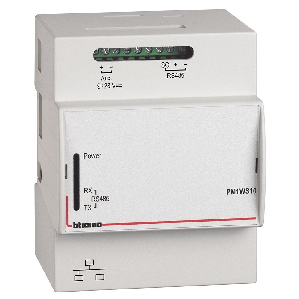 Webserver Per Gestione Dell'Energia BTICINO PM1WS10