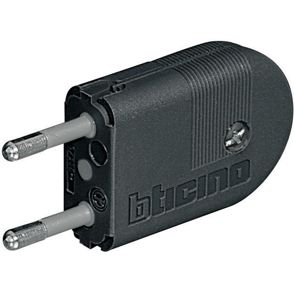 Spina Volante 2P+T 10A - Antracite BTICINO S2492GE