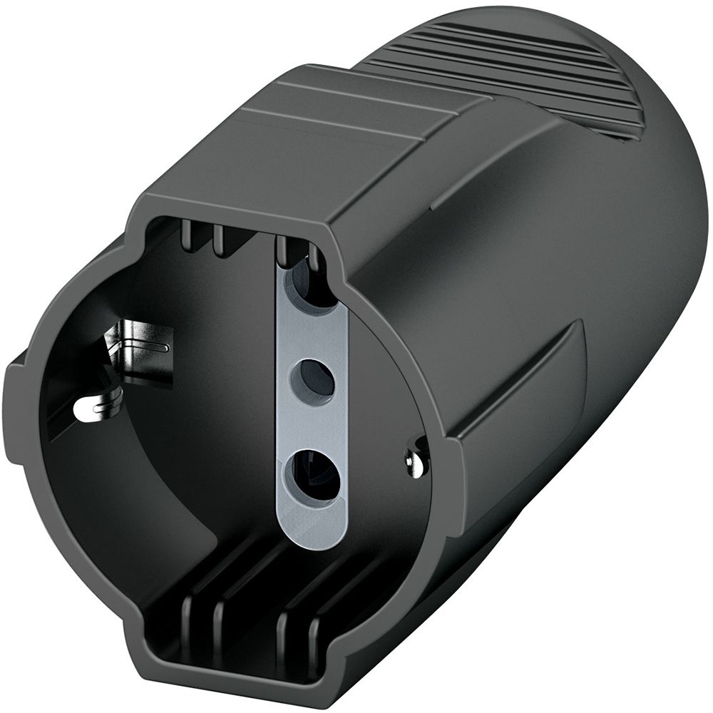 Presa Standard Italiano/Tedesco Tipo P30 - Antracite BTICINO S2674TGE