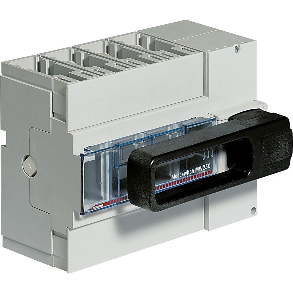 Sezionatore Standard Megaswitch Mw250 - 4P - 200A BTICINO T7234WF/200