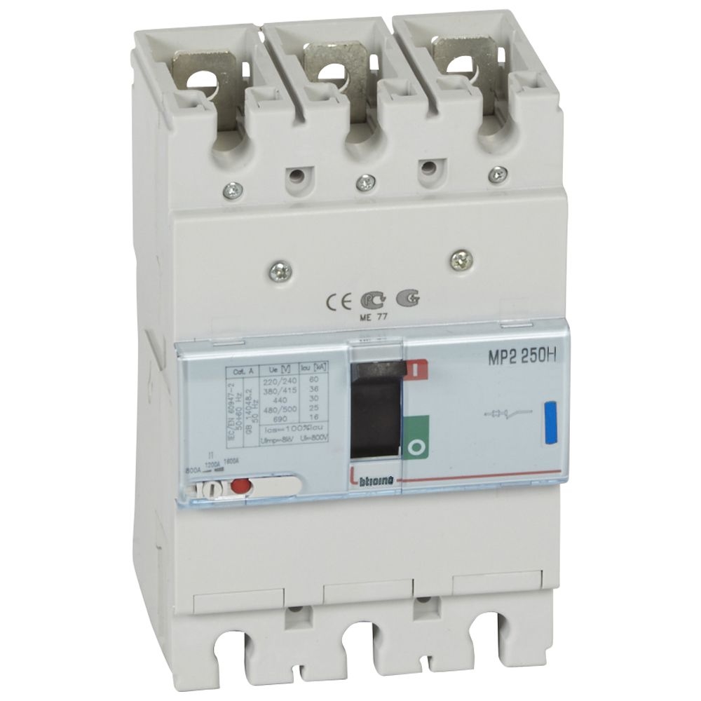 Interruttore Scatolato Mp2 250H Per Protezione Motori BTICINO T7MP23H250