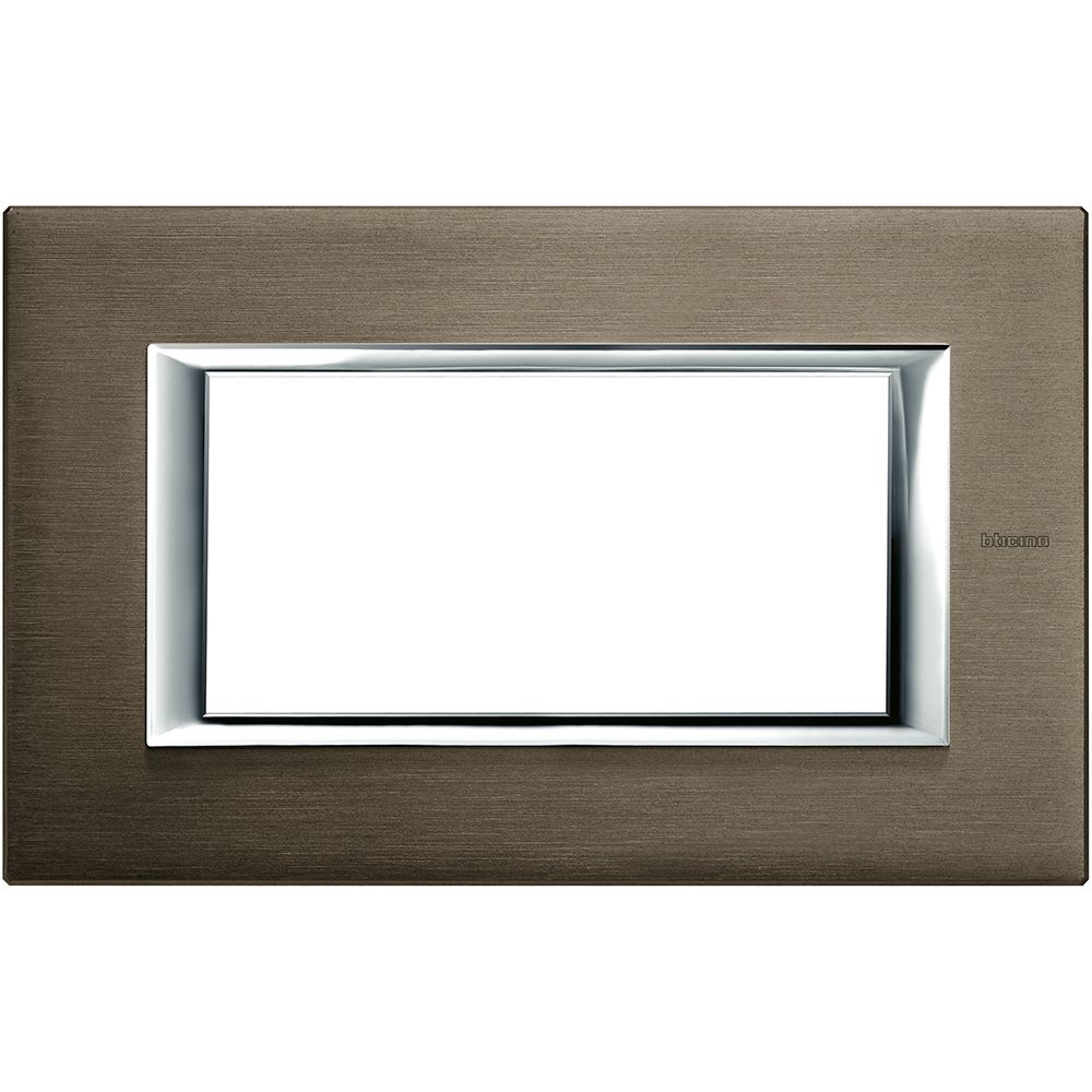 Placca Rettangolare Axolute 4 Moduli BTICINO HA4804BR Fuori Produzione
