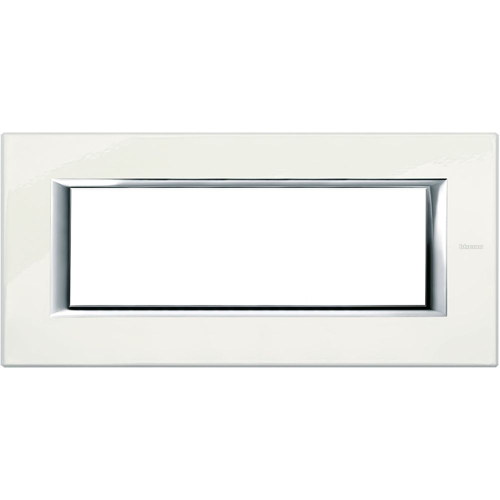 Placca Rettangolare Axolute 6 Moduli BTICINO HA4806BG