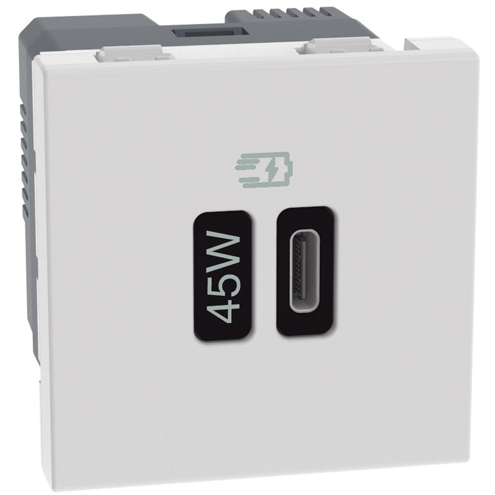 Caricatore Usb Con Una Porta Tipo C - 45W BTICINO JW4294C