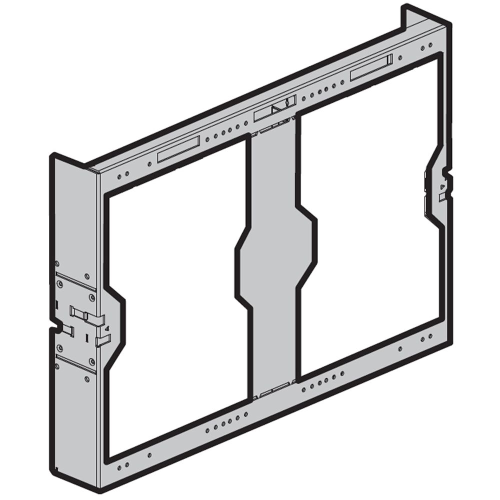 Supporto Per M4 630 Rimovibili O Estraibili Verticali BTICINO 9004S/RE