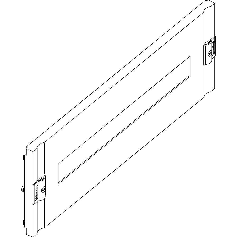 Pannello In Plastica Con Finestra Din35 24 Moduli BTICINO 9531/24PL