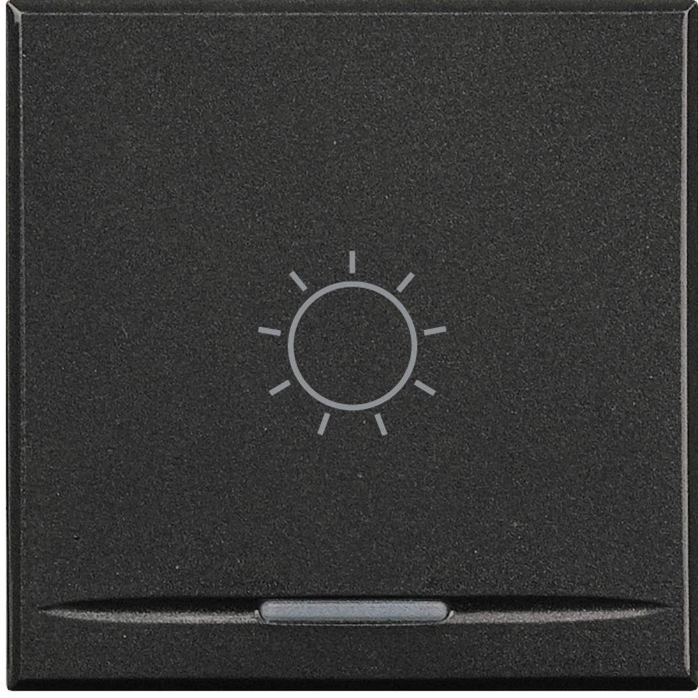 Copritasto Axolute 1 Funzione Con Lente Simbolo Luce BTICINO HS4915/2BA
