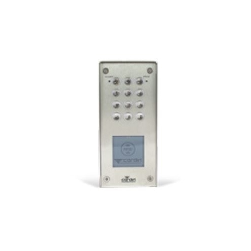 Tastiera In Acciaio Inox Con Lettore Transponder CARDIN CARCODLECVE