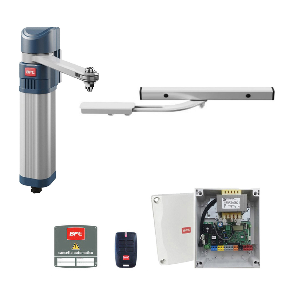 Kit Automazione Cancelli Battenti BFT E5 BT KIT A12 THALIA BT A80 2618141 R930157 00003 a Braccio Articolato