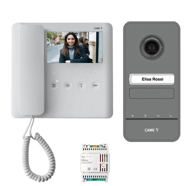 Kit Videocitofonico Video Citofono CAME AGTLHSVKIT 8K40CF-030 Monofamiliare