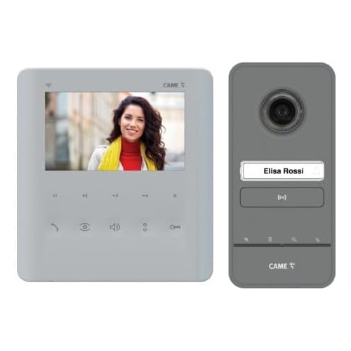 Kit Videocitofonico Video Citofono CAME PLXWLHSVKIT 8K40CF-033 Monofamiliare
