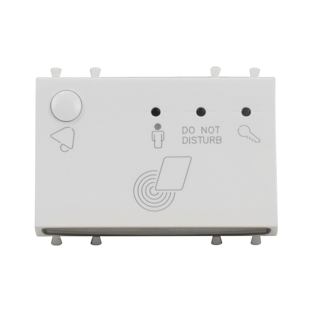 Lettore Esterno Avebus Domus - Mifare - 3 Moduli Sistema 44 AVE 441AB-LE