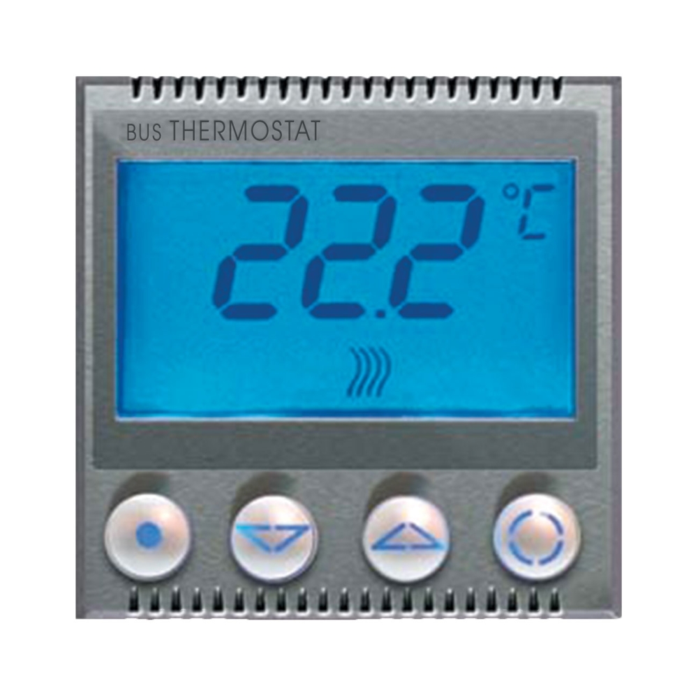 Termostato Ambiente - Avebus - Allumia - 2 Mod. S44 AVE 443ABTM03C