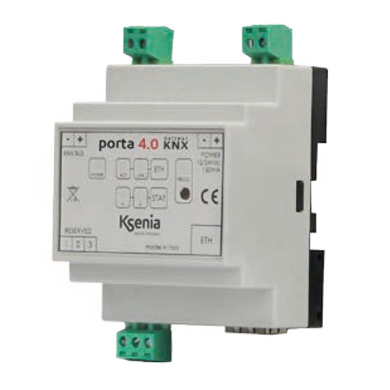 Gateway Knx Porta 4.0 KSENIA KSI4300001.300 Allarme Antifurto Antintrusione
