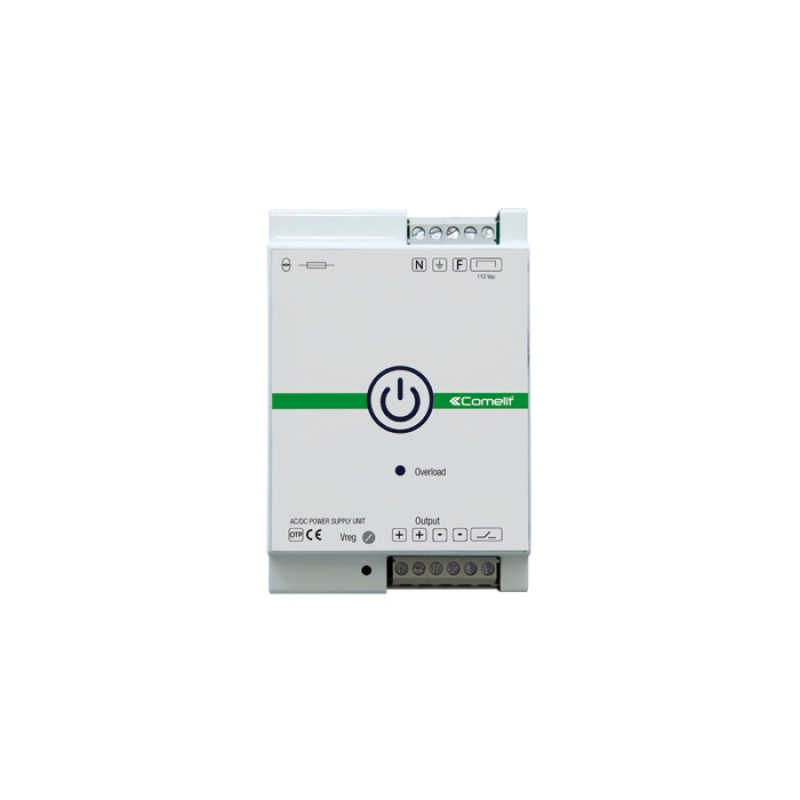 Alimentatore 24Vcc Da Fondo Quadro, 7A COMELIT 20004520