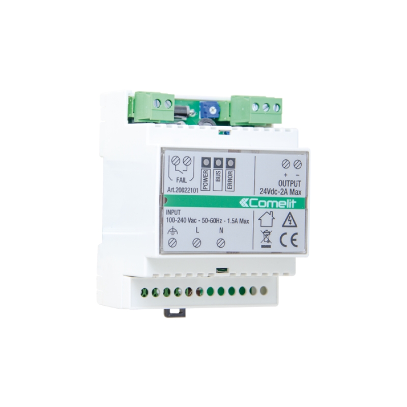 Alimentatore Switching Simplehome 24Vdc 2A Su Din COMELIT 20022101