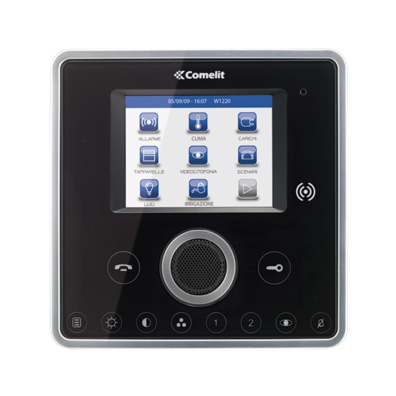 Touch Screen Planux Manager 3,5" Supervisore Nero COMELIT 20034801B