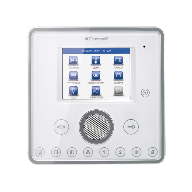 Touch Screen Planux Manager 3.5" Supervisore Bianco COMELIT 20034801W