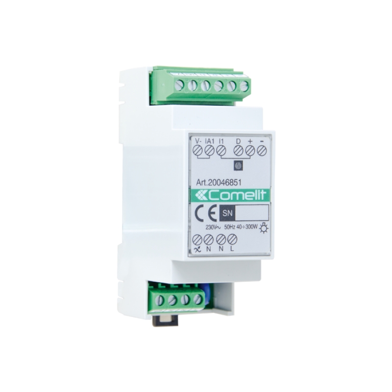 Modulo Simplehome 1 Uscita Dimmer 300W COMELIT 20046851