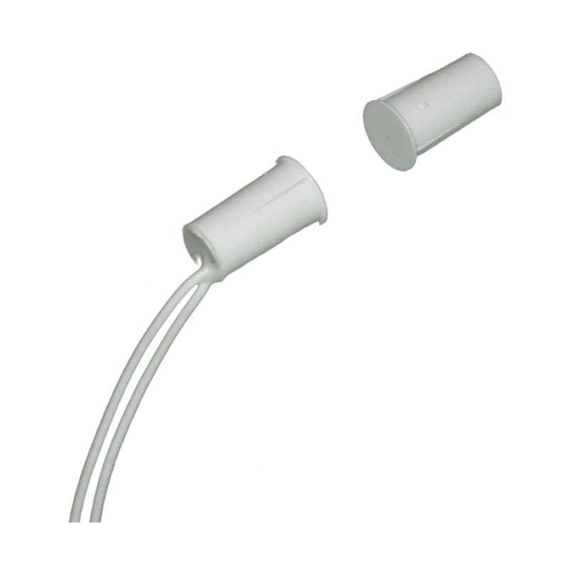 Contatto Magnetico Incasso A Sigaretta Plastico Bianco Corto COMELIT 30087003