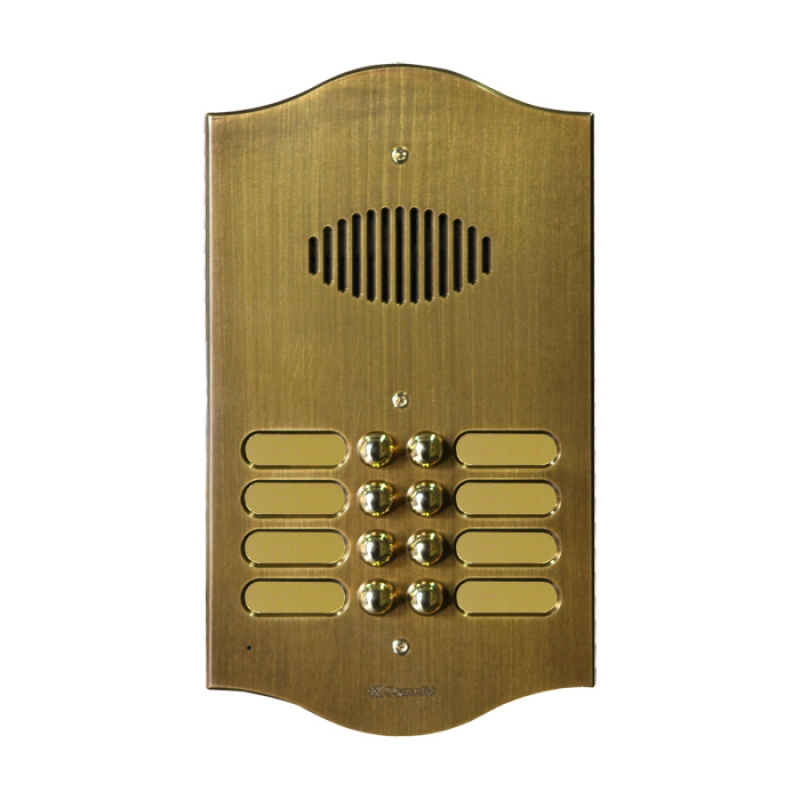Puls. Audio Bronzata Serie Roma Per Gruppo Ikall 16 Bp COMELIT 3016/2/RI/B