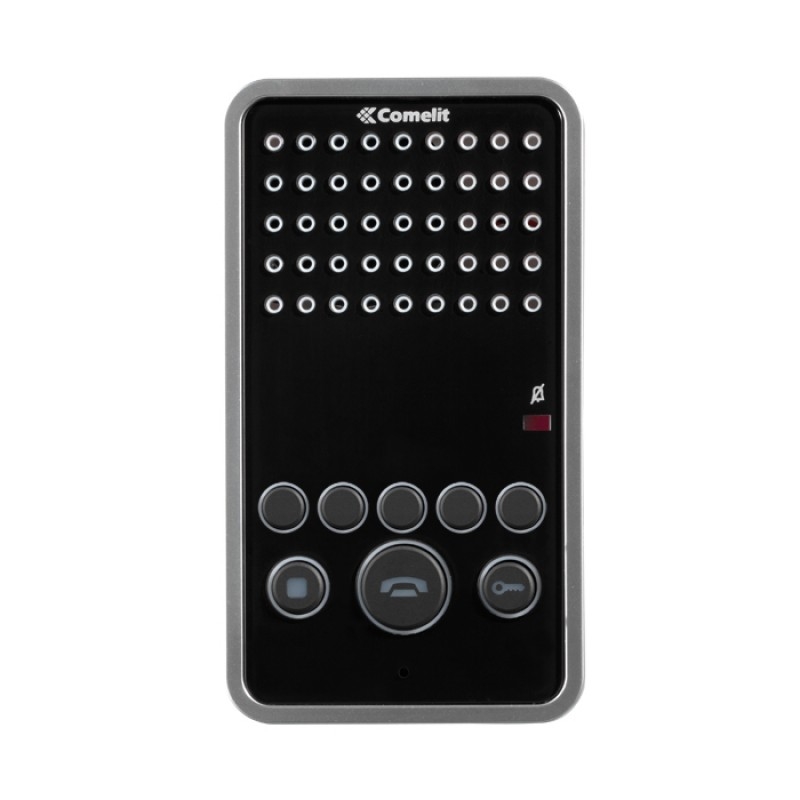 Citofono Bm Vivavoce Easycom Nero Vip COMELIT 6203BBM