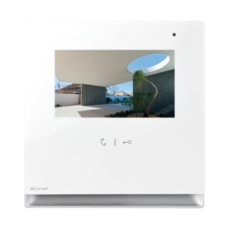 Monitor Icona Bianco Per Kit. Vip COMELIT 6602WK
