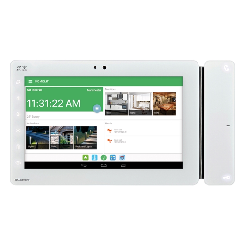 Monitor Maxi 7'' Con Android Bianco Vip COMELIT 6813W