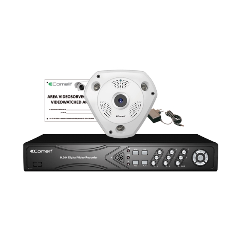 Kit Ip Ipnvr045A,2Xipfe071A,2X43082 COMELIT IPKIT045FEB