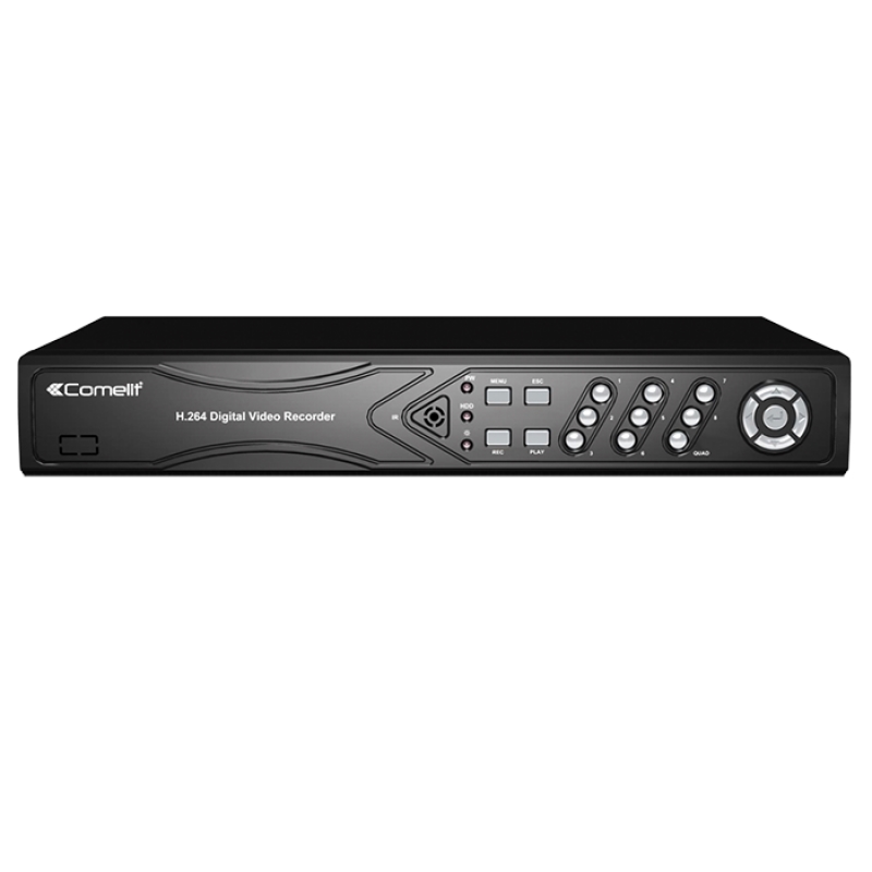 Nvr 8 Ingressi Ip Full-Hd Poe, Hdd 2Tb COMELIT IPNVR008BPOE