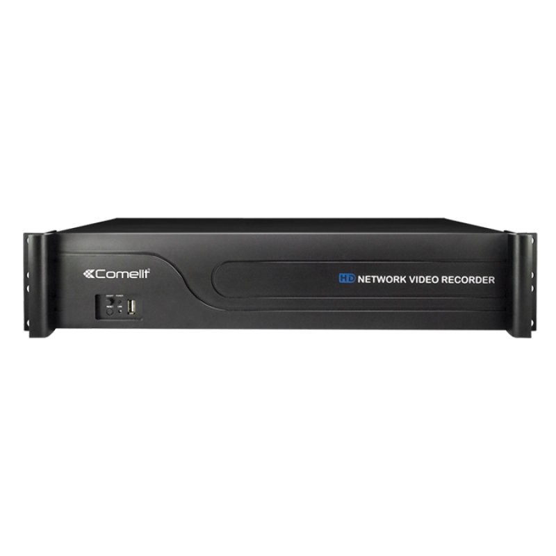 Nvr 64 Ingressi Ip 4K, Hdd 8Tb COMELIT IPNVR164F