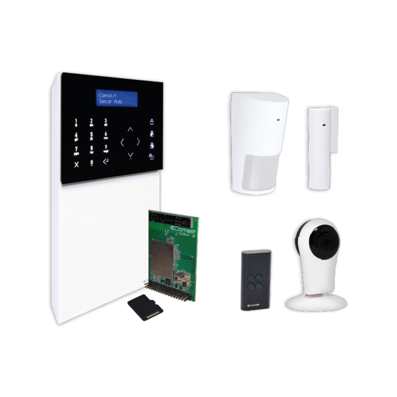 Kit Secur Hub 4G Con Telecamera Wifi COMELIT KSW32413L